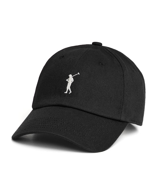 Imagen 0 de Gorra unisex de seis paneles confeccionada en algodón tipo sarga, con hebilla ajustable en la parte trasera