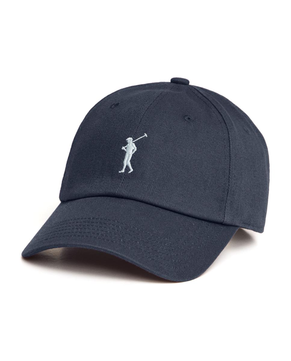 Imagen 0 de Gorra unisex de seis paneles confeccionada en algodón tipo sarga, con hebilla ajustable en la parte trasera