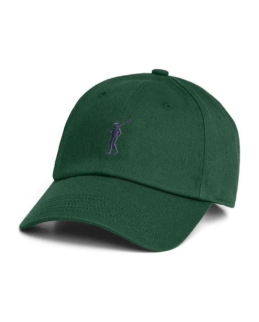 Imagen 0 de Gorra unisex de seis paneles confeccionada en algodón tipo sarga, con hebilla ajustable en la parte trasera