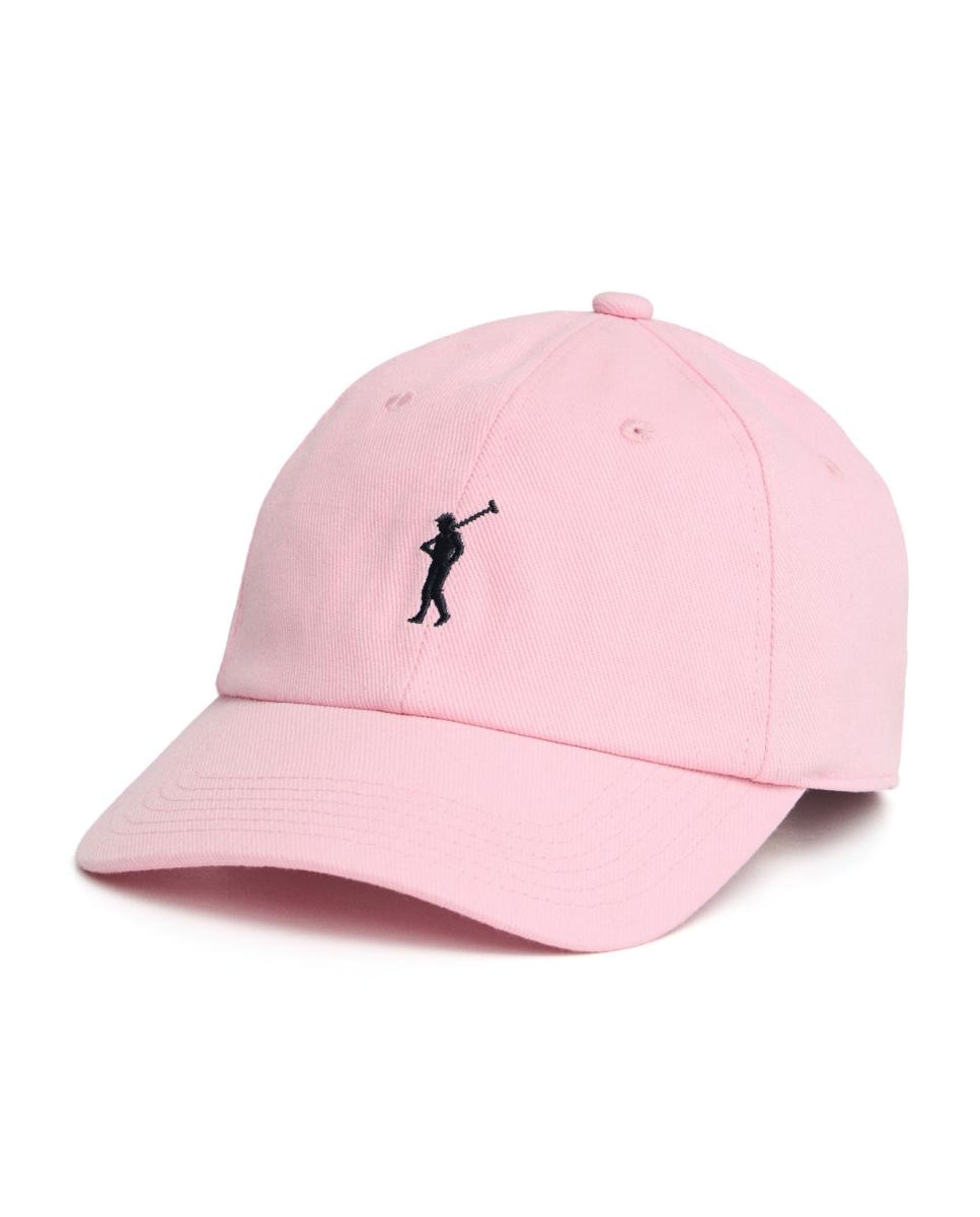 Imagen 0 de Gorra unisex de seis paneles confeccionada en algodón tipo sarga, con hebilla ajustable en la parte trasera