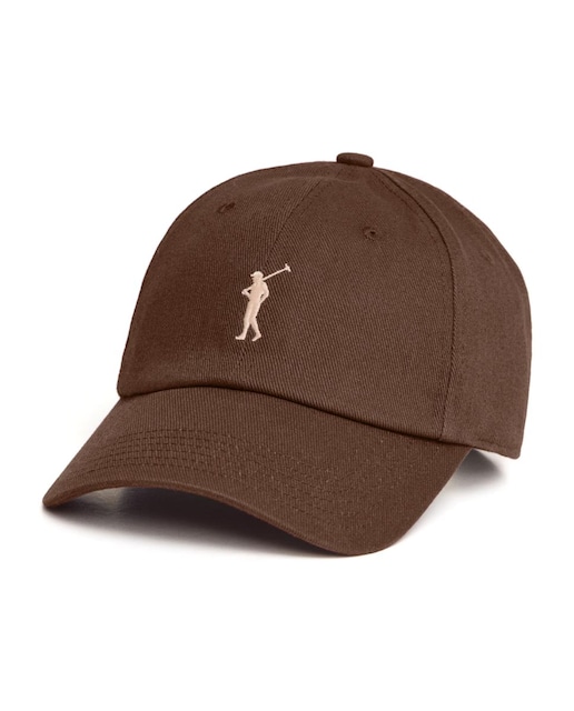 Imagen 0 de Gorra unisex de seis paneles confeccionada en algodón tipo sarga, con hebilla ajustable en la parte trasera