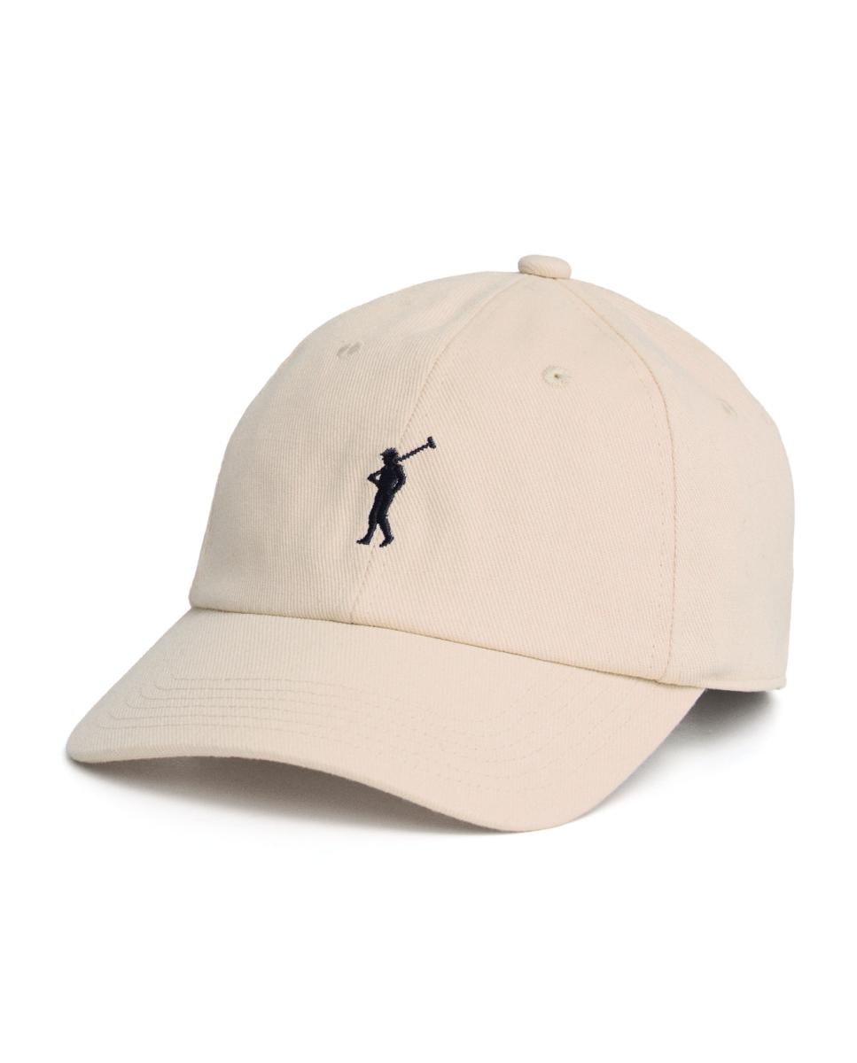 Imagen 0 de Gorra unisex de seis paneles confeccionada en algodón tipo sarga, con hebilla ajustable en la parte trasera