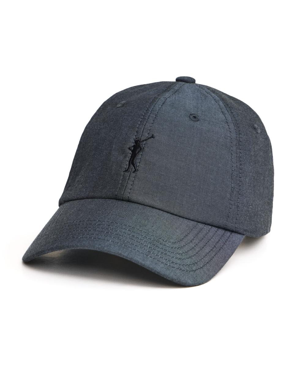 Imagen 0 de Gorra unisex confeccionada en algodón chambray, con diseño de seis paneles y hebilla trasera regulable