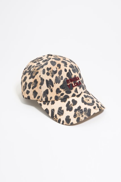 Imagen 0 de Gorra gabardina leopardo de mujer