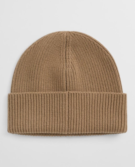 Imagen 0 de gorro 100% lana  con ogotipo tonal de GANT bordado en la esquina frontal.