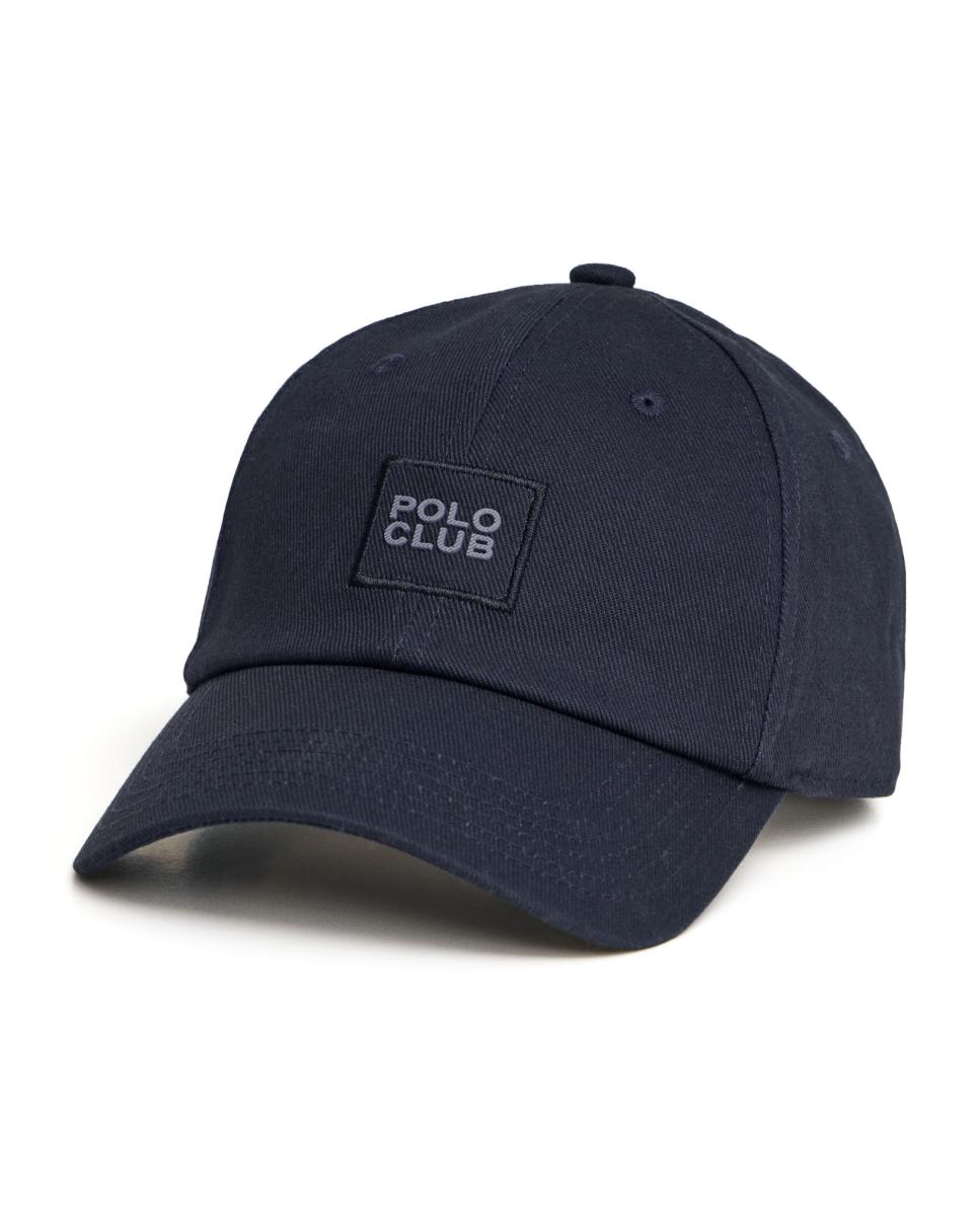 Imagen 0 de Gorra de algodón unisex con diseño de seis paneles y cierre ajustable