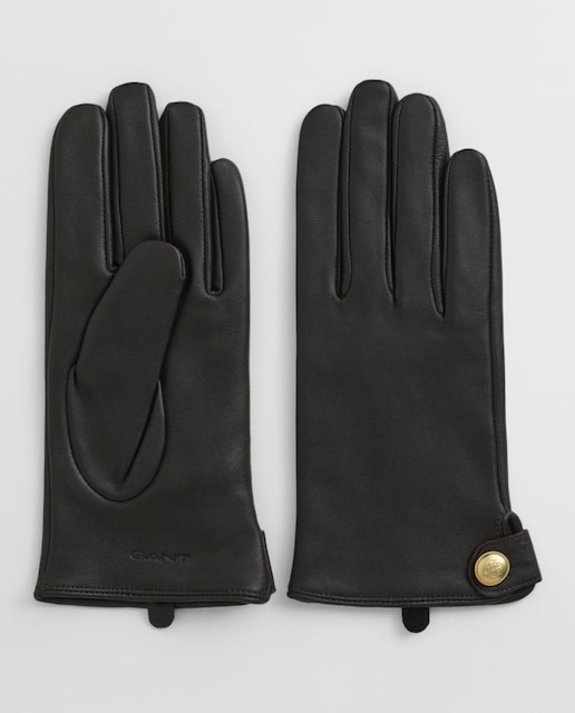 Imagen 0 de Guantes de piel de cordero forrados en cachemira