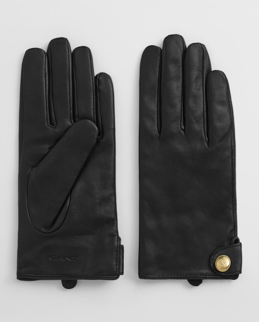 Imagen 0 de Guantes de piel de cordero forrados en cachemira