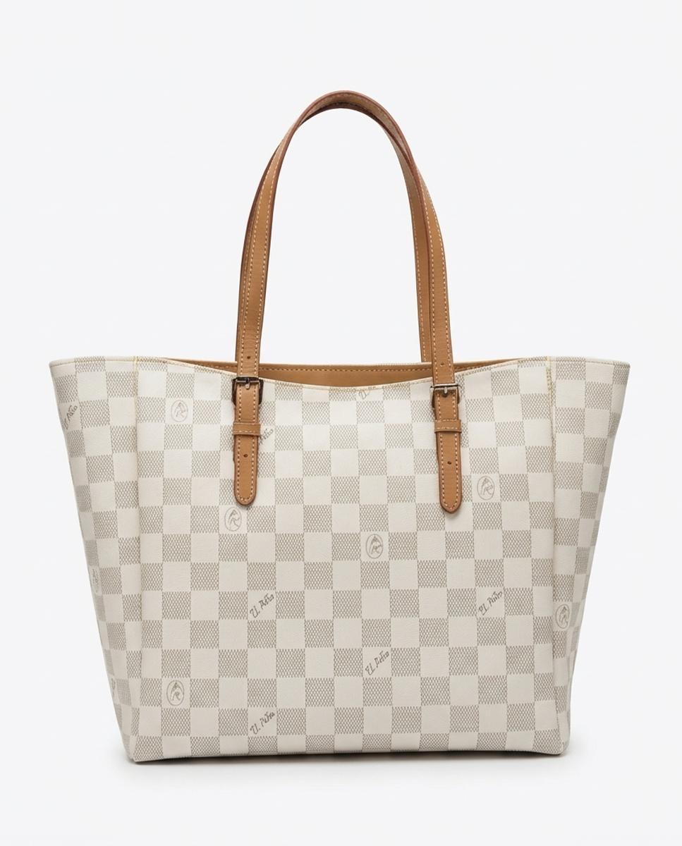 Imagen 0 de Bolso de mujer tote grande con extensible y cierre de cremallera
