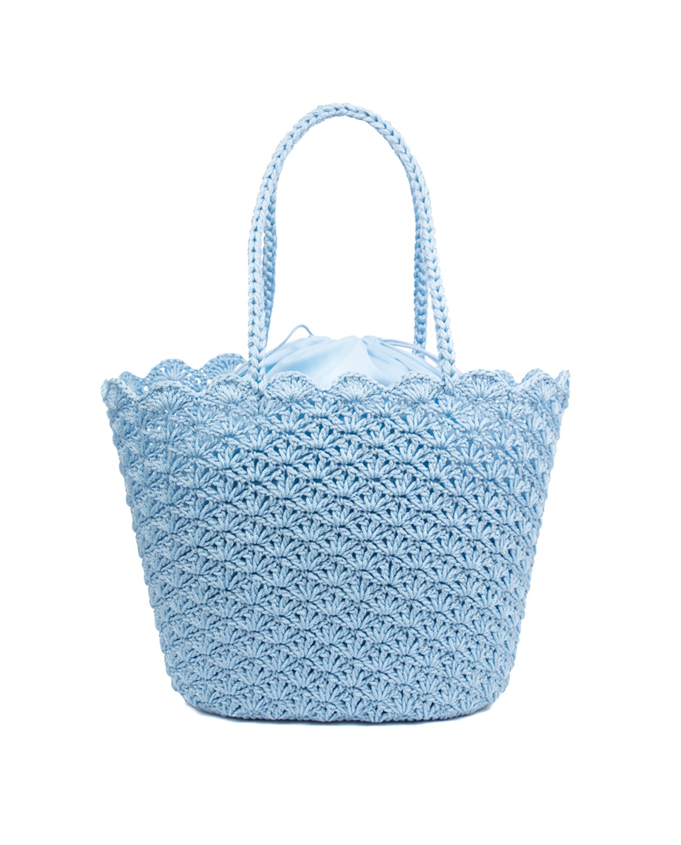 Imagen 0 de Basentello Bolso de hombro Mujer. Fabricado en algodón tejido artesanal a mano.