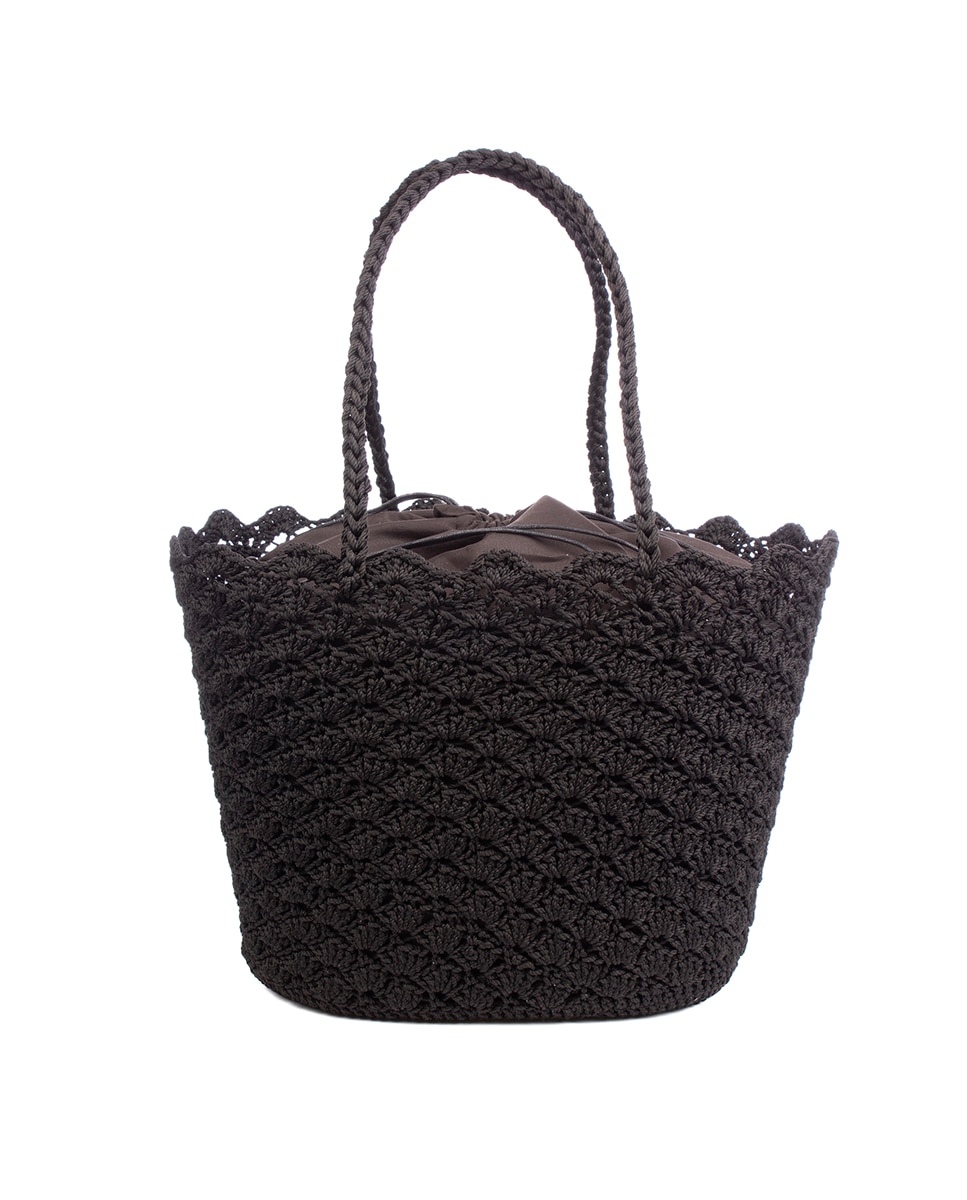 Imagen 0 de Basentello Bolso de hombro Mujer. Fabricado en algodón tejido artesanal a mano.