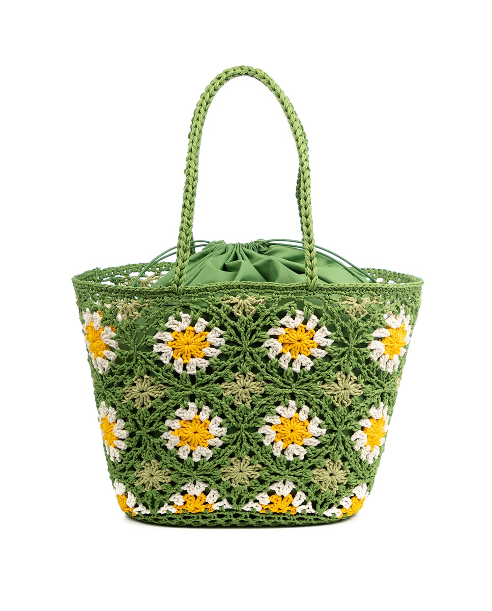 Imagen 0 de Basento Bolso de hombro Mujer. Fabricado en algodón tejido artesanal a mano.