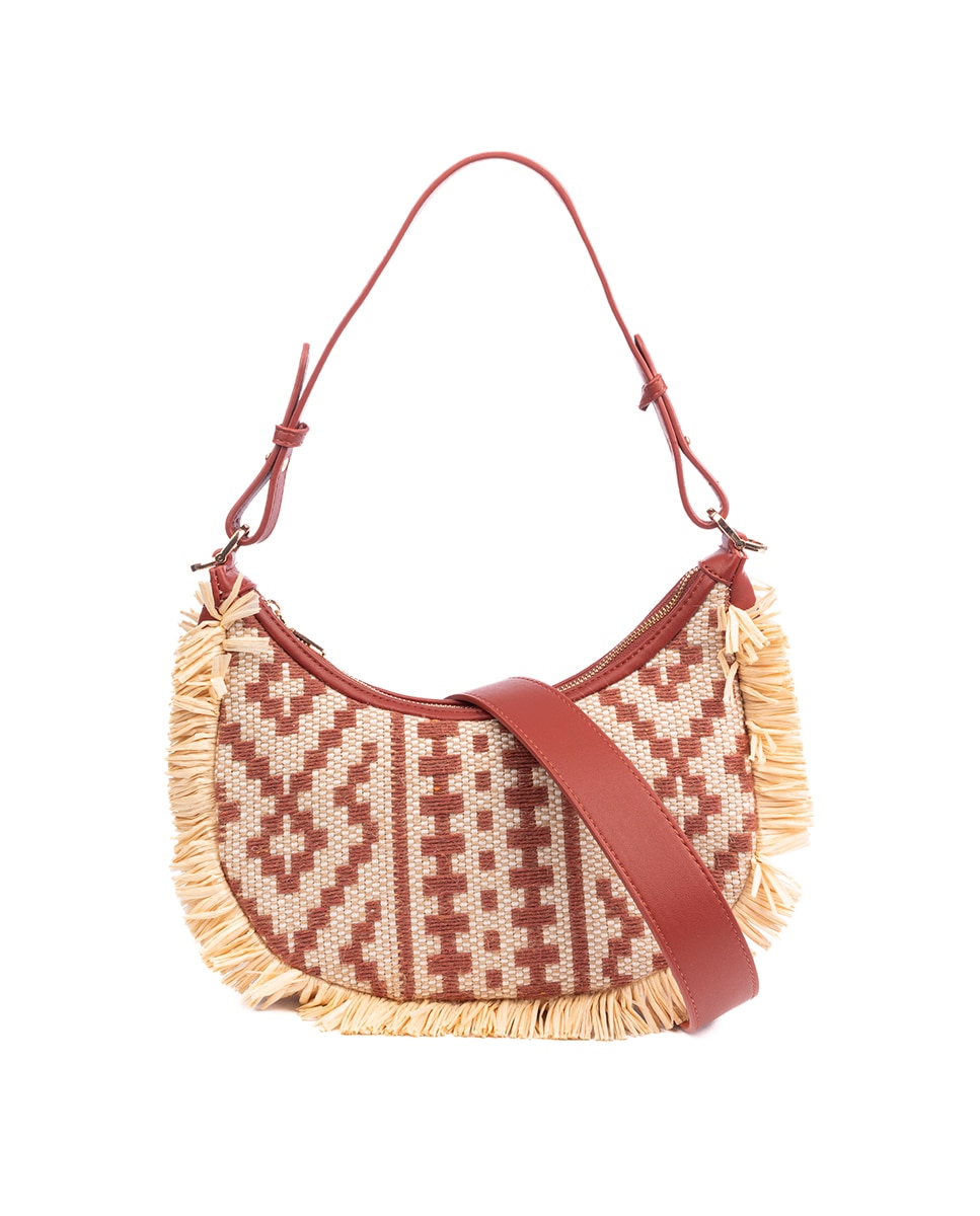 Imagen 0 de Biscubio Bolso de hombro Mujer. Fabricado en tela y piel sintética PU.
