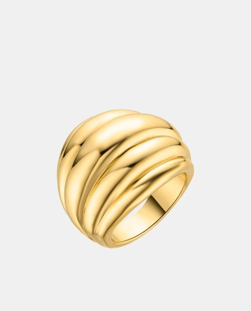 Imagen 0 de Anillo acabado en oro amarillo 18k