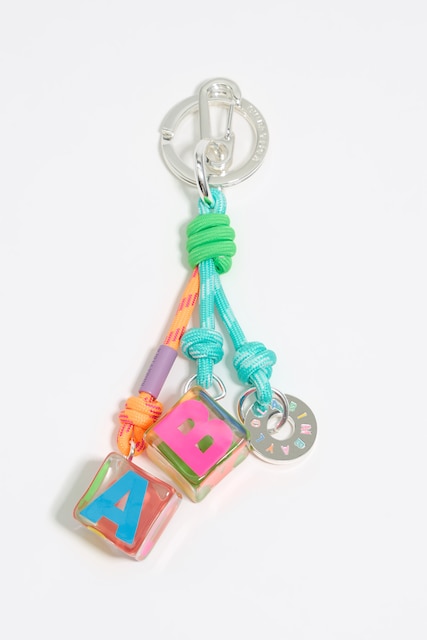 Imagen 0 de Llavero dados resina aguamarina de mujer