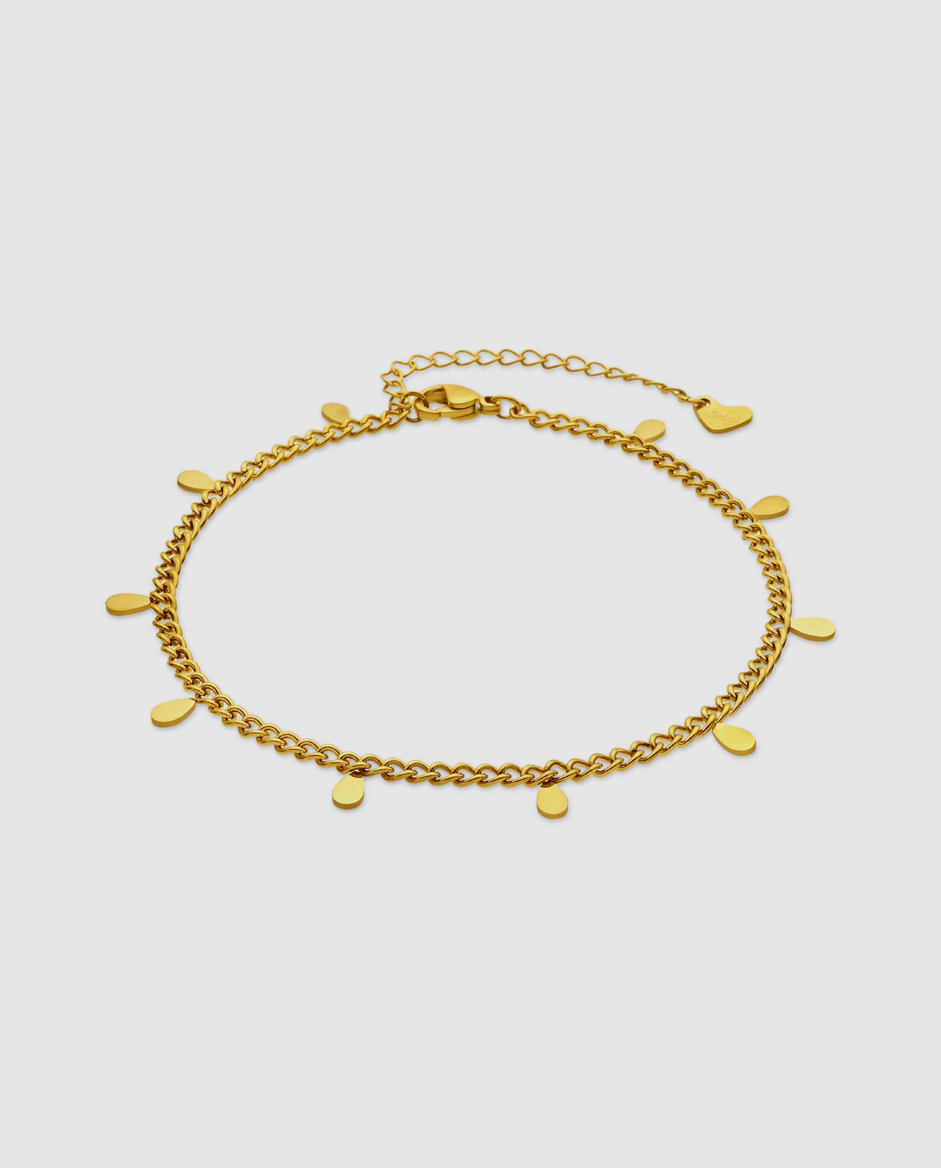 Imagen 0 de Tobillera Hadras acabado oro amarillo 18k
