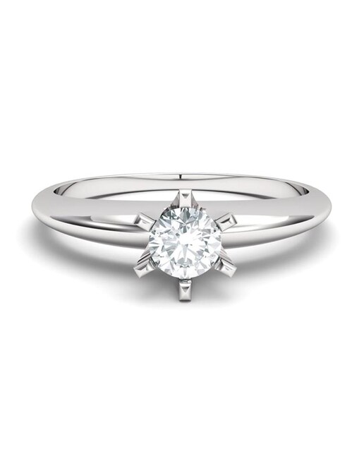 Imagen 0 de Anillo oro diamante 0,25 ct