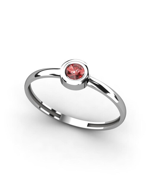 Imagen 0 de Anillo oro rubí