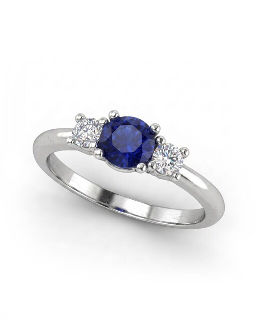 Imagen 0 de Anillo oro diamante 0.22 ct