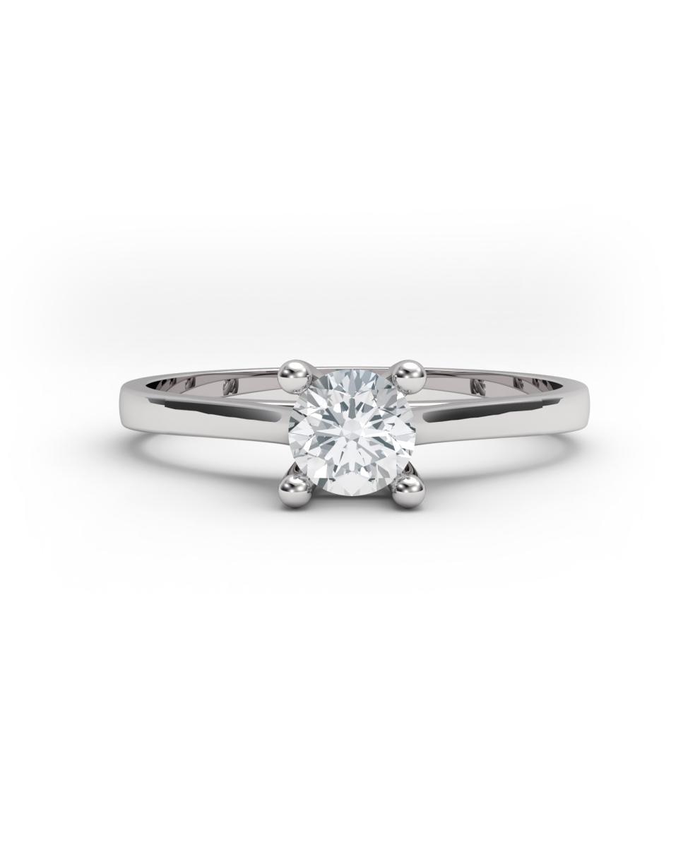 Imagen 0 de Anillo oro diamante 0,25 ct