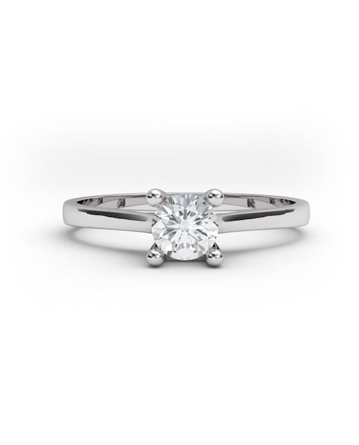 Imagen 0 de Anillo oro diamante 0,25 ct