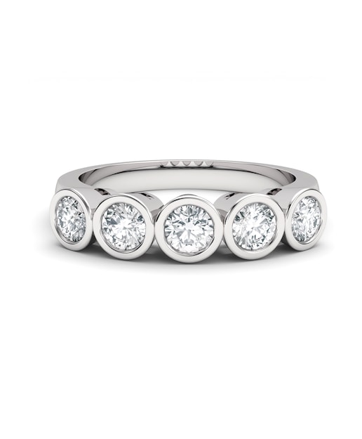 Imagen 0 de Anillo oro diamante 0,55 ct