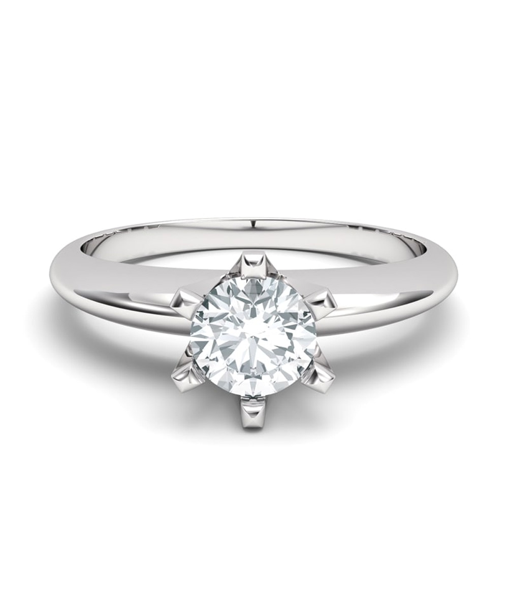 Imagen 0 de Anillo oro diamante 0,35 ct