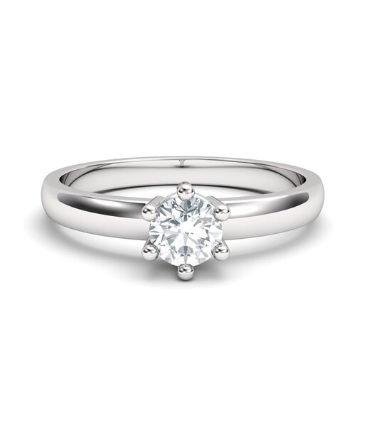 Imagen 0 de Anillo oro diamante 0,35 ct