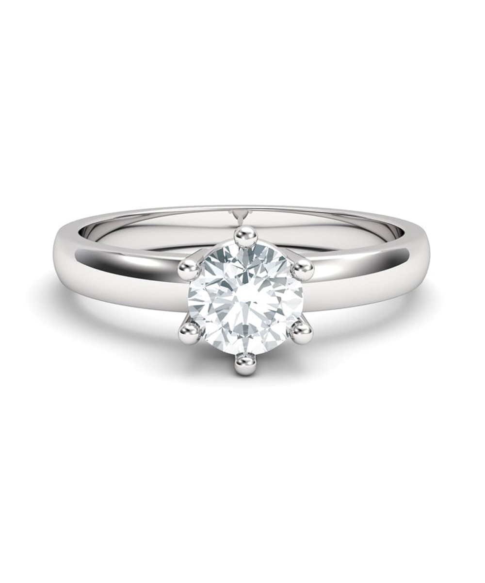 Imagen 0 de Anillo oro diamante 0,50 ct