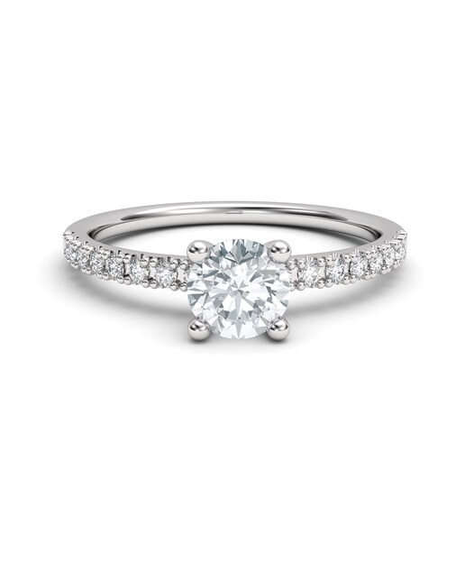 Imagen 0 de Anillo oro diamante 0,50 ct