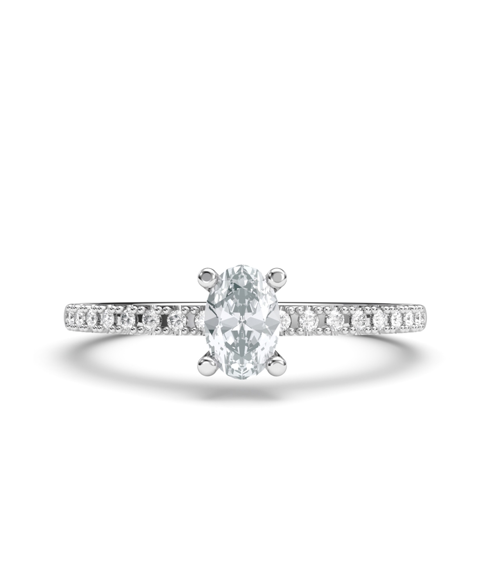 Imagen 0 de Anillo oro diamante 0,60 ct