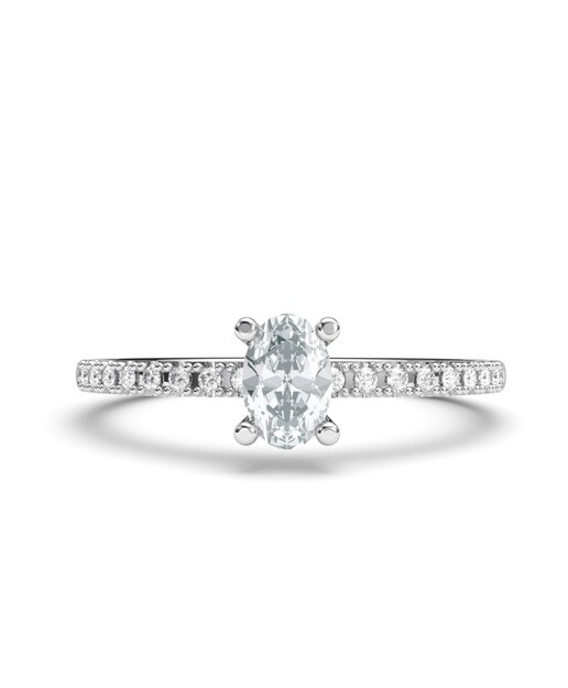 Imagen 0 de Anillo oro diamante 0,60 ct