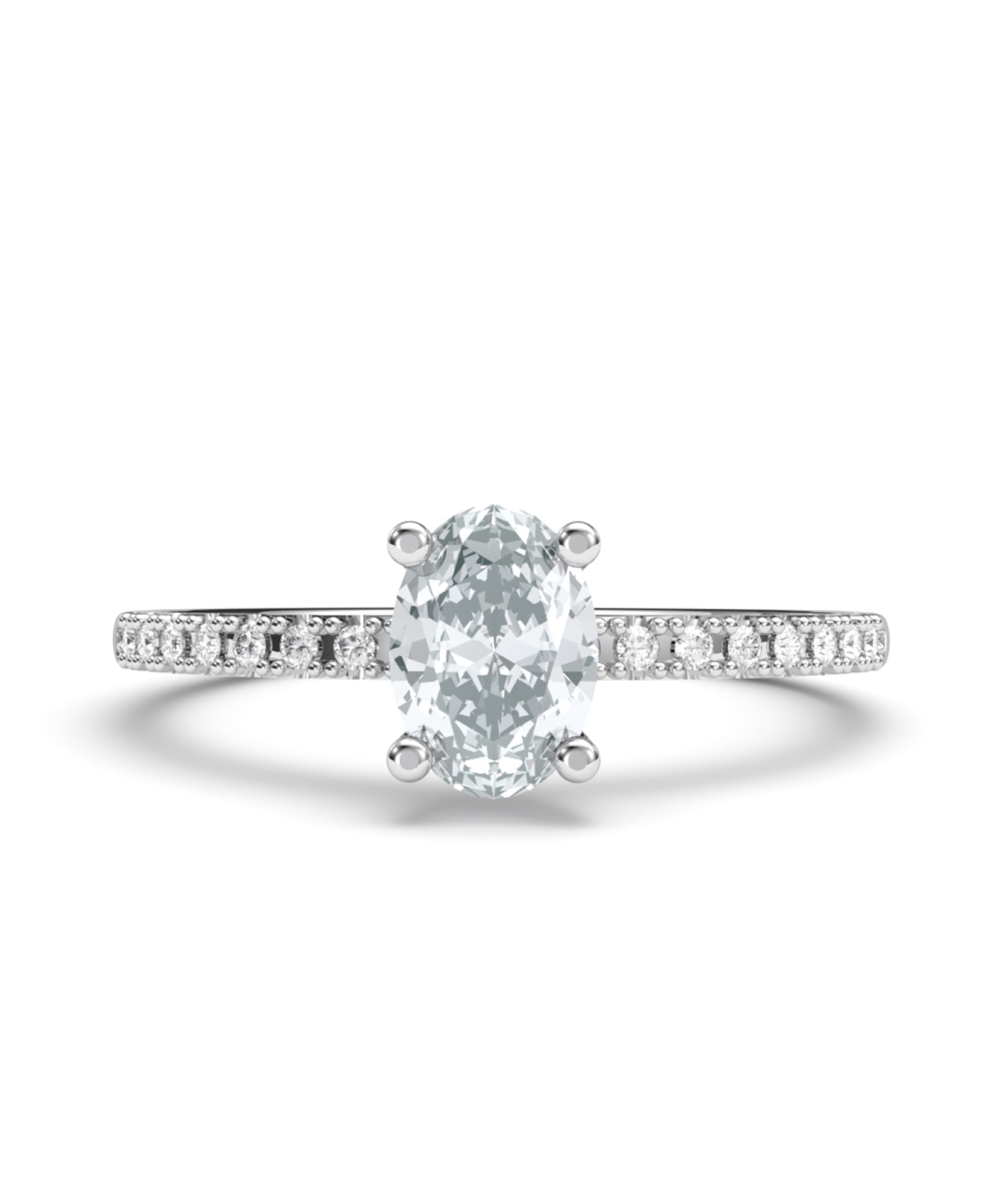 Imagen 0 de Anillo oro diamante 0,85 ct