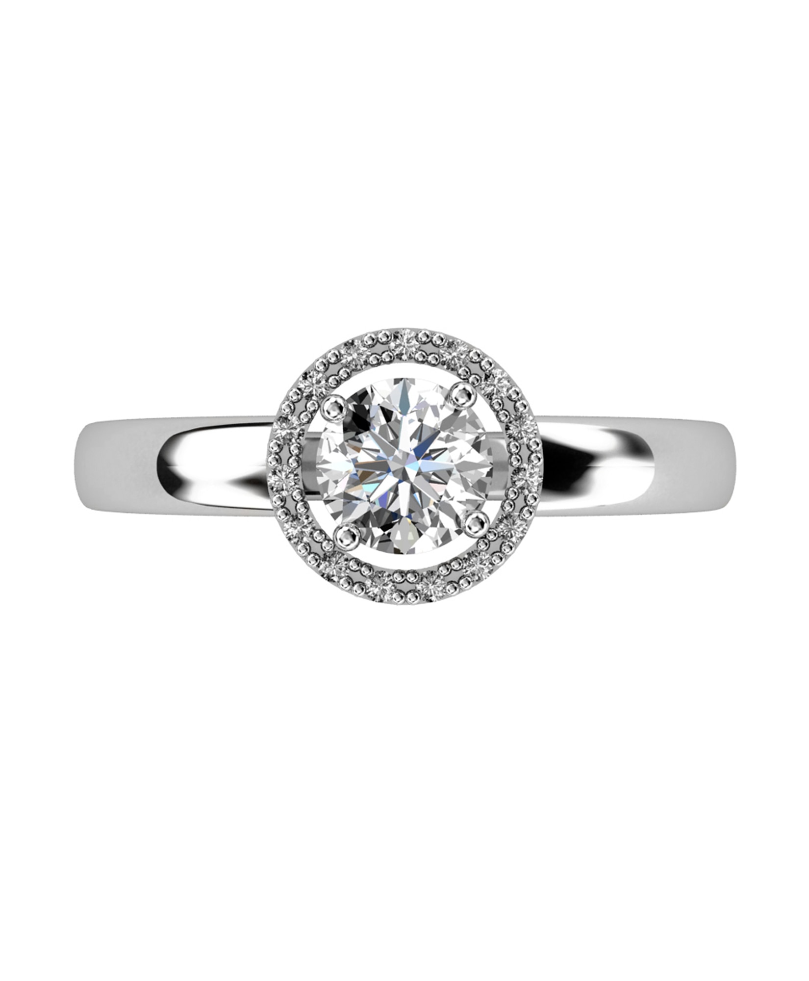 Imagen 0 de Anillo oro diamante 0,85 ct