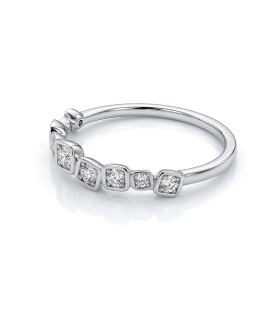 Imagen 0 de Anillo plata diamante 0,18 ct
