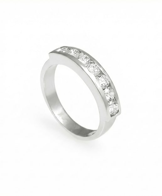 Imagen 0 de Anillo plata diamante 0,98 ct