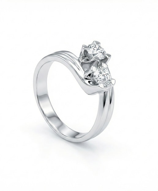 Imagen 0 de Anillo plata diamante 0,70 ct