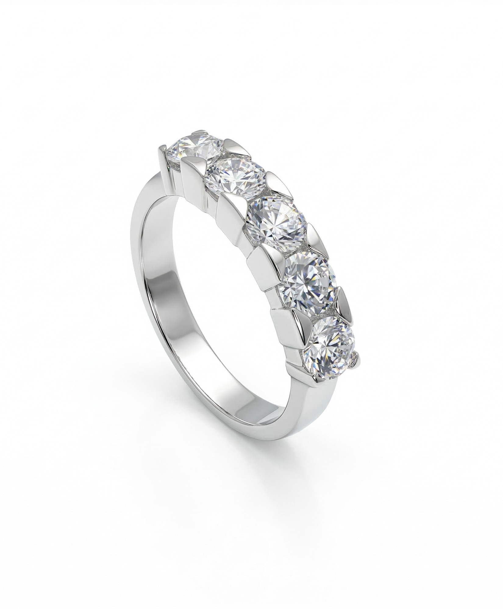 Imagen 0 de Anillo plata diamante 1,50 ct
