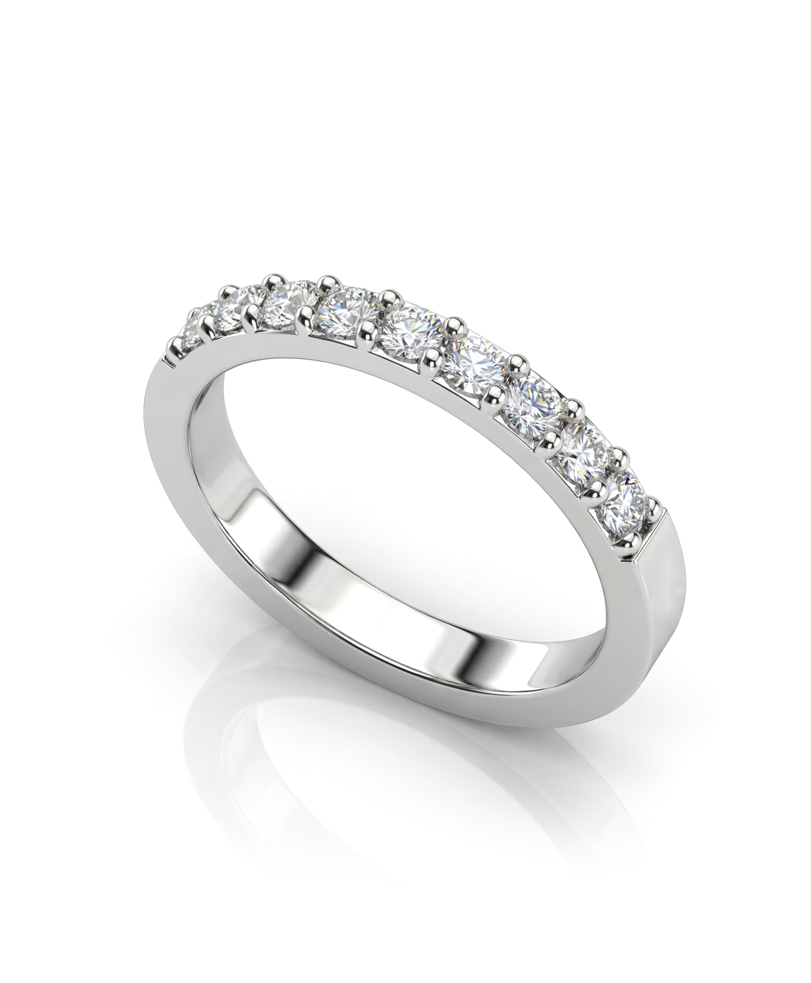 Imagen 0 de Anillo plata diamante 0,54 ct