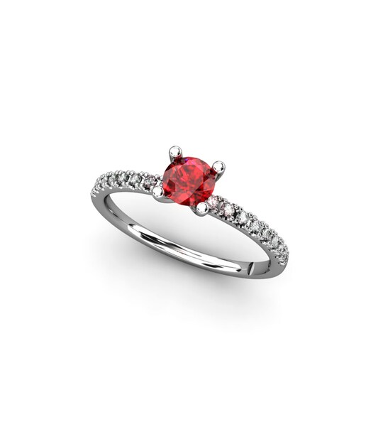 Imagen 0 de Anillo oro diamante 0,10 ct