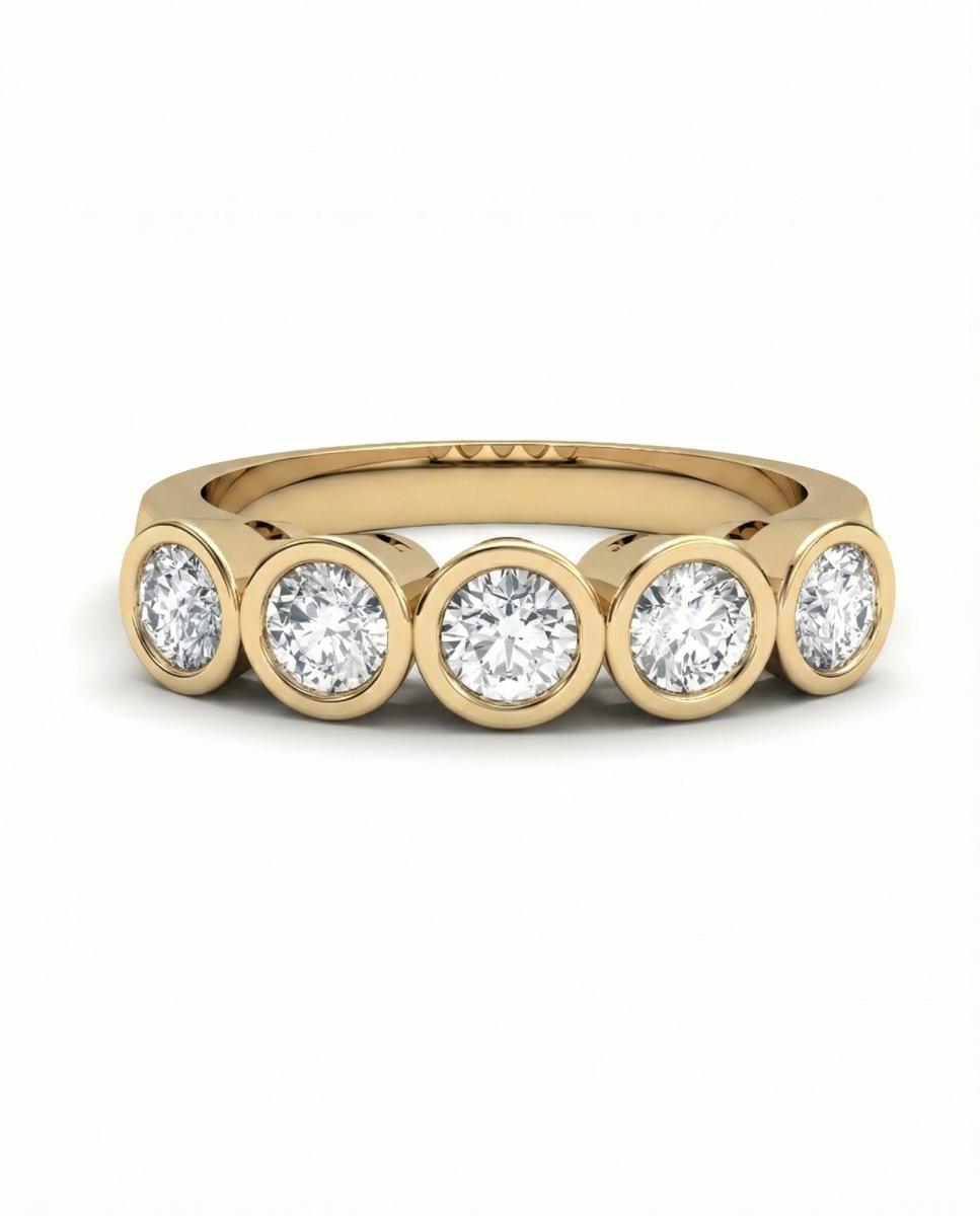 Imagen 0 de Anillo oro diamante 0,55 ct
