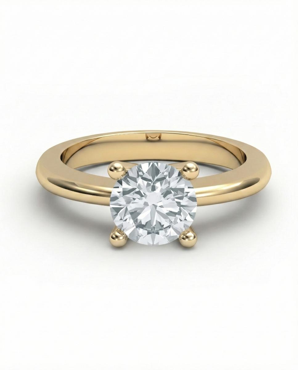 Imagen 0 de Anillo oro diamante 1,00 ct