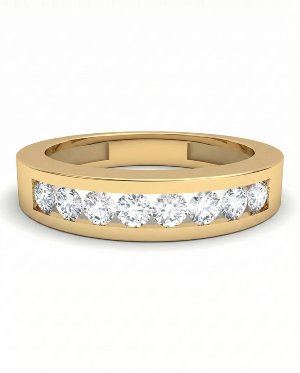 Imagen 0 de Anillo oro diamante 0,50 ct