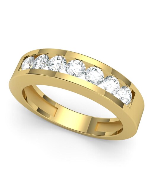 Imagen 0 de Anillo oro diamante 0,75 ct