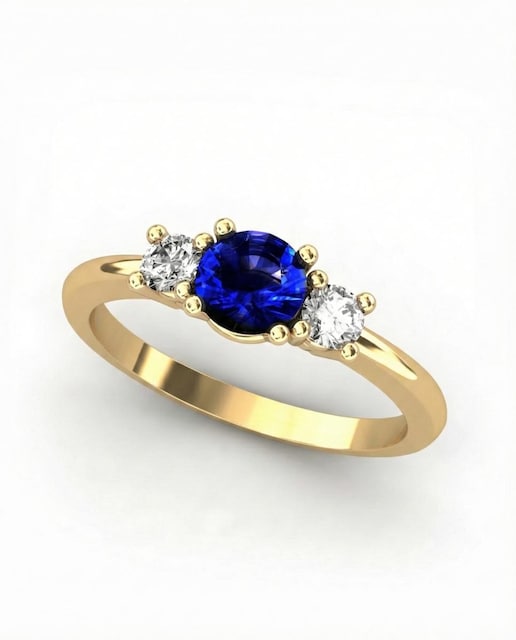 Imagen 0 de Anillo oro diamante 0.22 ct