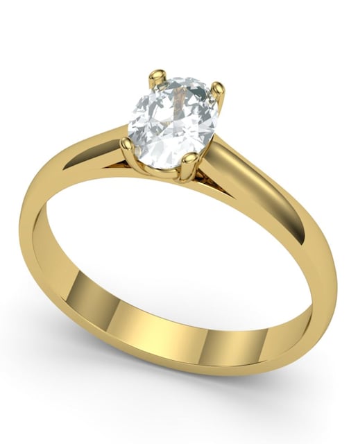 Imagen 0 de Anillo oro diamante 0,50ct