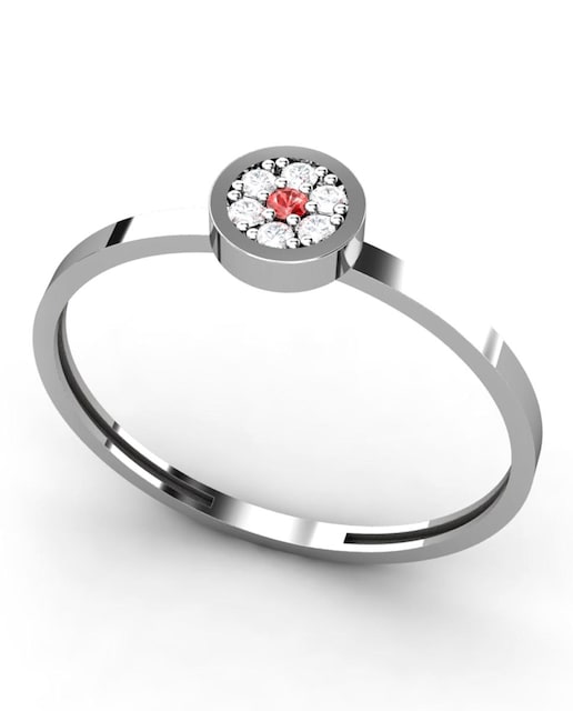 Imagen 0 de Anillo oro diamante 0,04ct