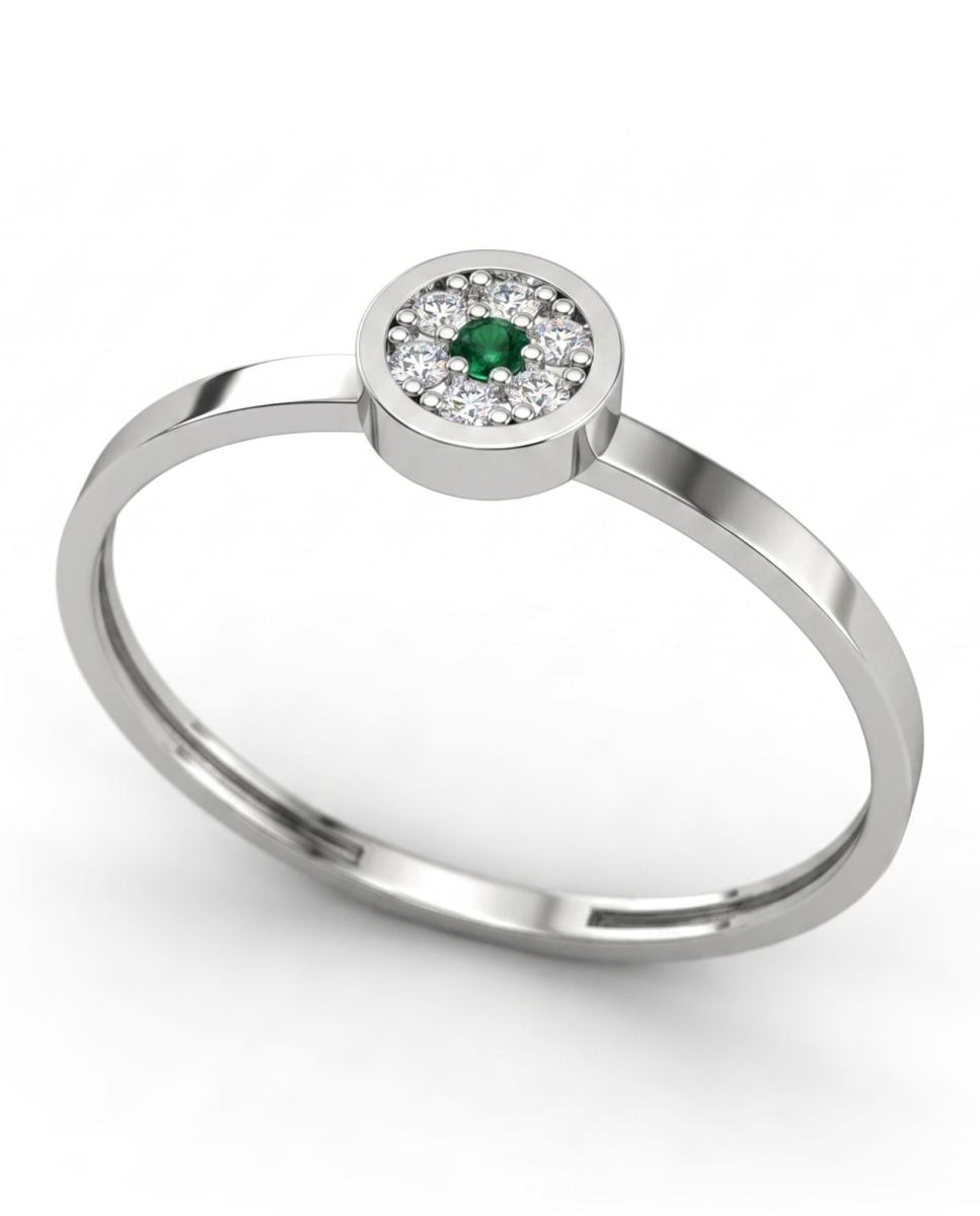 Imagen 0 de Anillo oro diamante 0,04ct