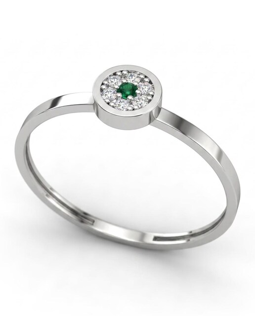Imagen 0 de Anillo oro diamante 0,04ct