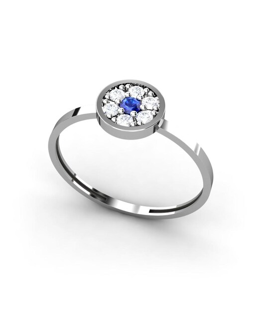 Imagen 0 de Anillo oro diamante 0,09ct